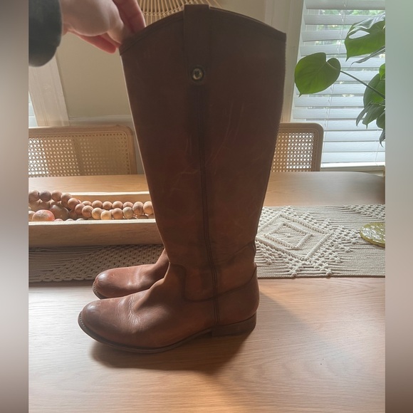 Frye Melissa Button Inside Zip Riding Boot - Picture 5 of 5